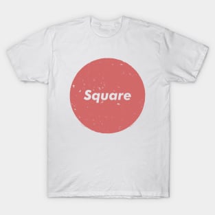 The word square has lost all meaning (Red) T-Shirt